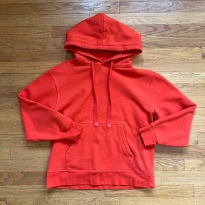 Athleta Women’s Pullover Hoodie Sweatshirt Red